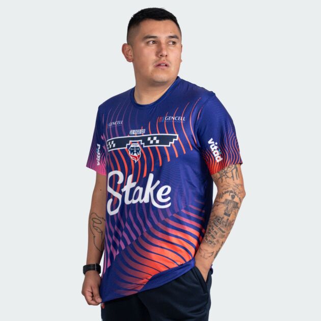 Camiseta Oficial de Competencia - Amix Tour Azul Hombre