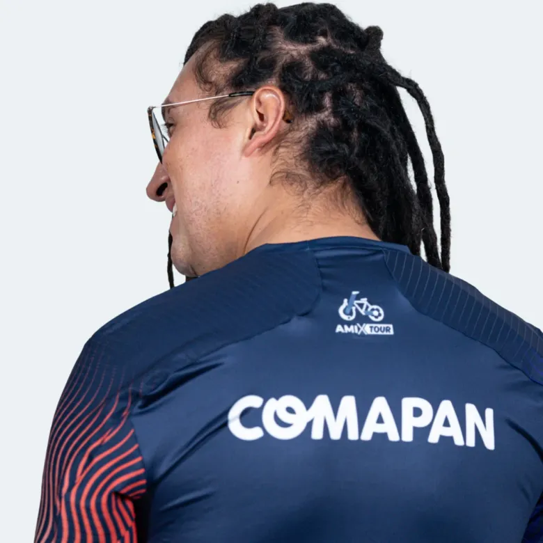 Camiseta Oficial de Competencia - Amix Tour Morado Hombre - Image 4