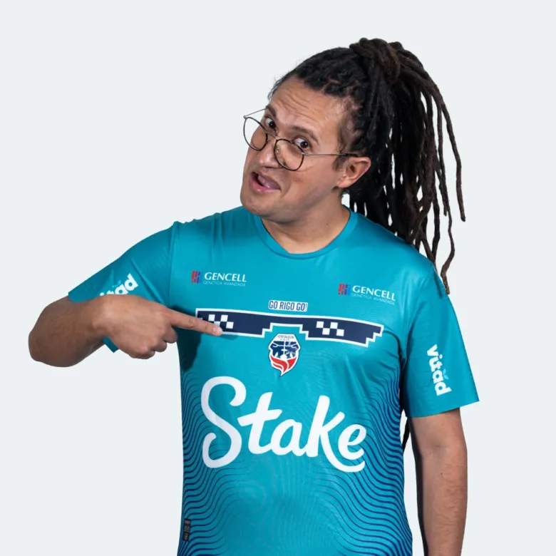 Camiseta Oficial de Competencia - Amix Tour Turquesa Arquero Hombre