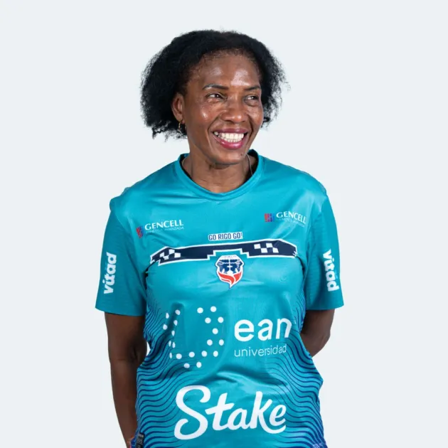 Camiseta Oficial de Competencia Femenino - Amix Tour Turquesa Arquero